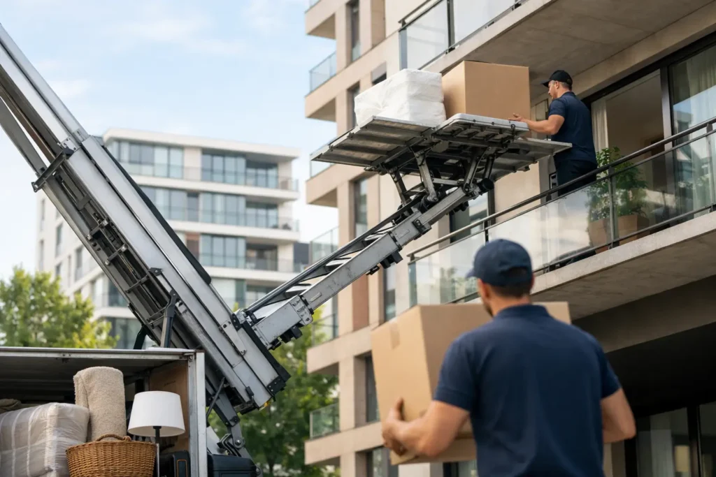 Elevador para mudanzas: cuándo lo necesitas
