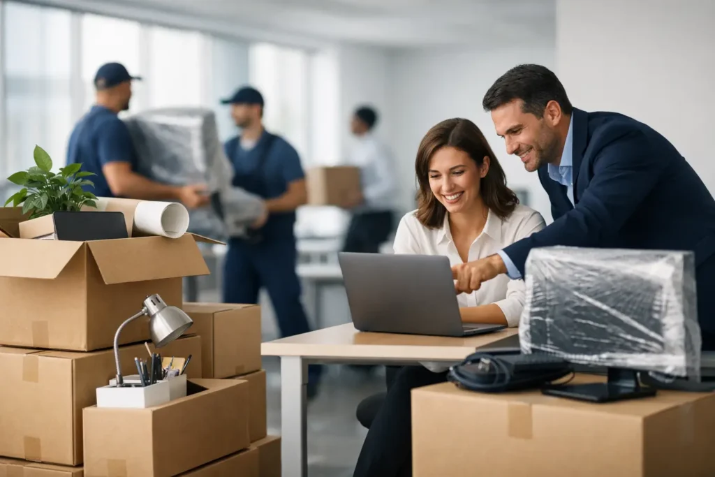 Mudanza empresarial sin parar tu actividad