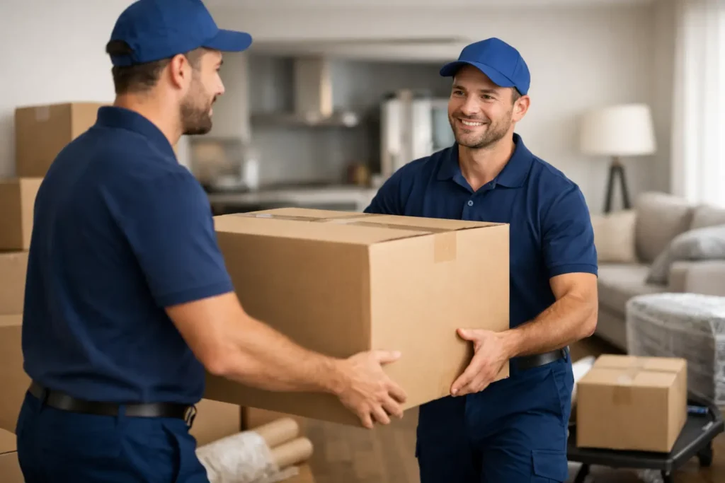 Precio de operarios de mudanza: qué incluye