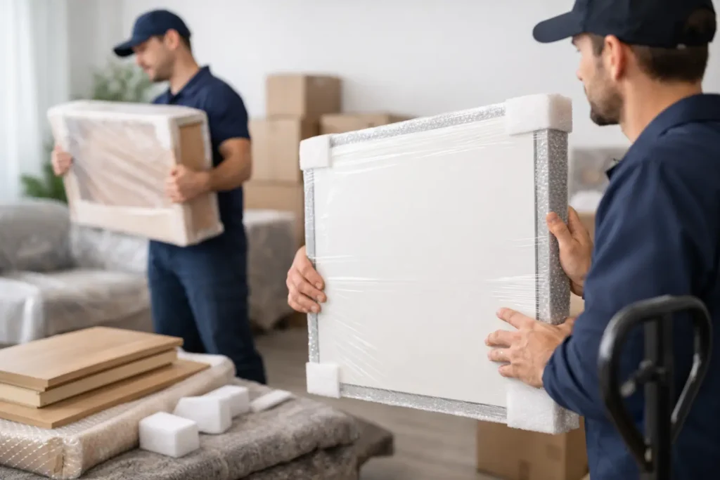 Portes de muebles: traslado seguro y ordenado