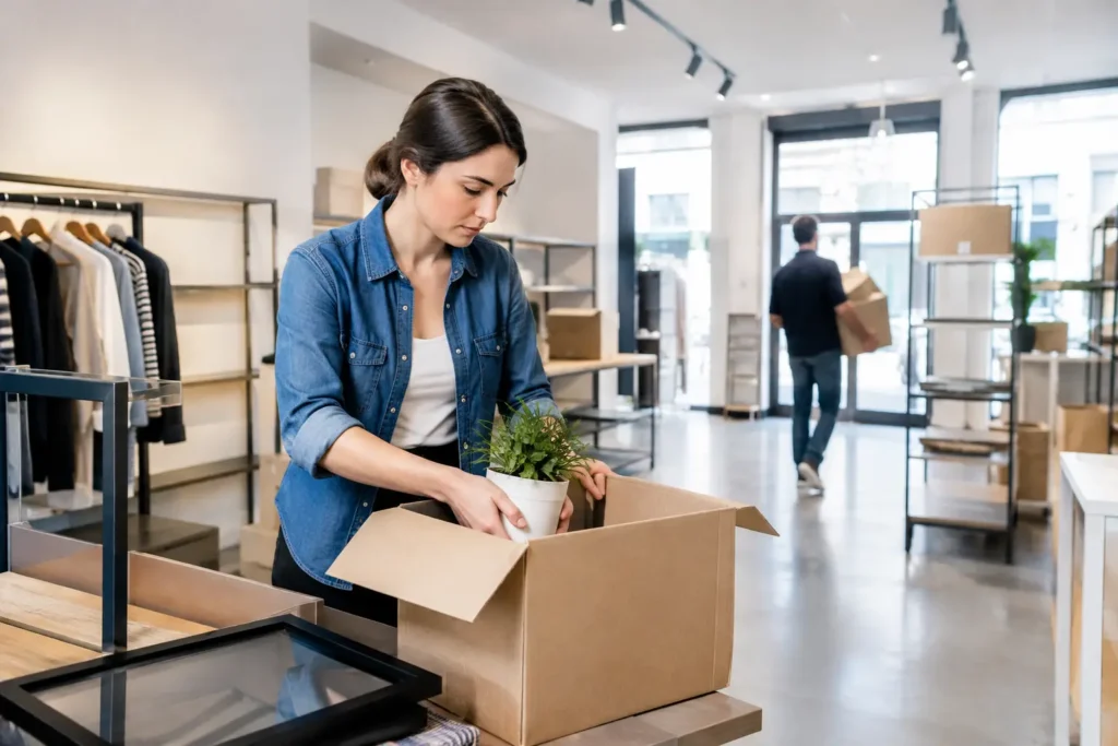 Guía para vaciar un local comercial sin errores