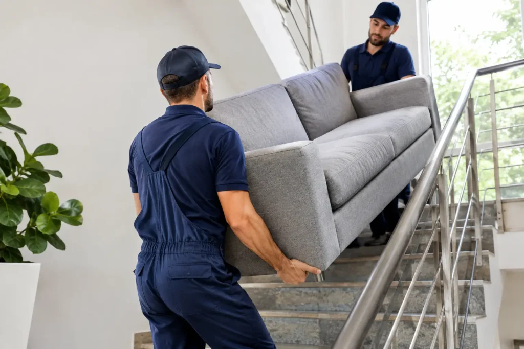 Mudanza con acceso por escaleras sin sorpresas