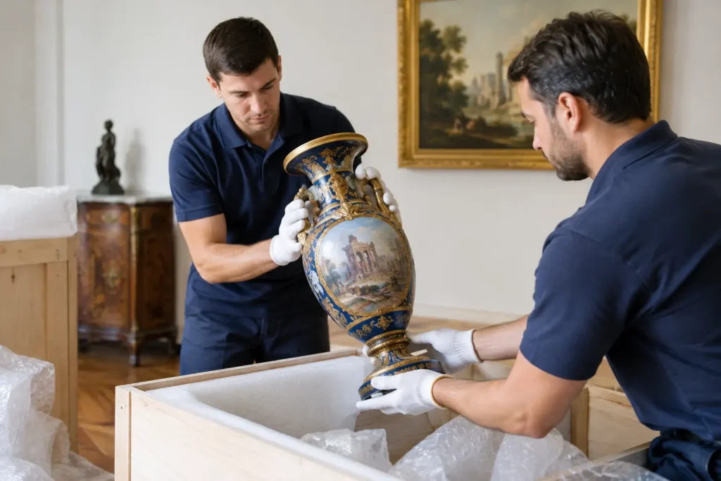 Transporte de antigüedades sin riesgos ni prisas